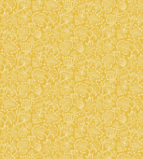 Jacobean Fabric by Blendworth Mimosa