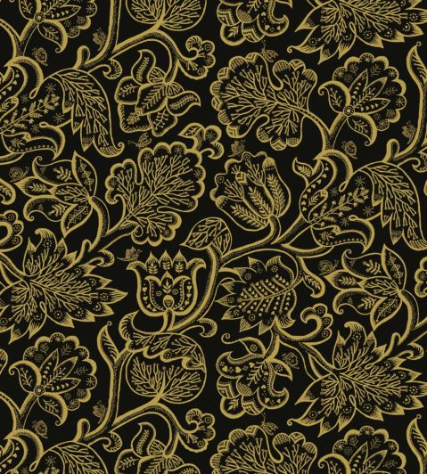 Jacobean Paper Wallpaper by Blendworth Tudor Gold