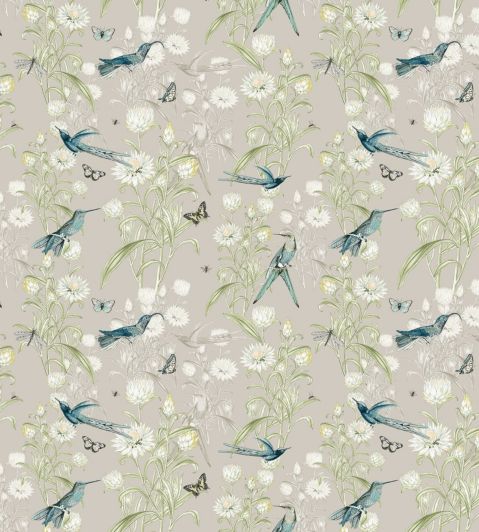 Menagerie Fabric by Blendworth Blue/Green/Neutral