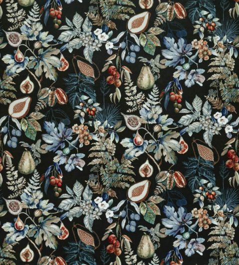 Borneo Fabric by Ashley Wilde Midnight