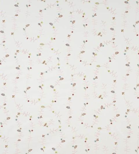 Broderie Jungle Fabric by Casadeco Rose