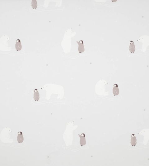 Polar Bear Fabric by Casadeco Bleu