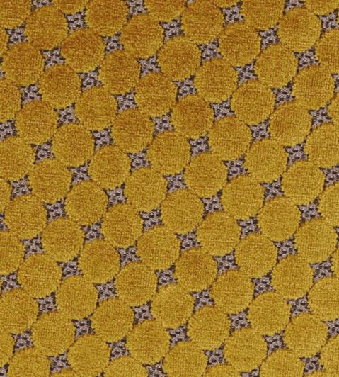Pilea Fabric by Casamance Jaune Or