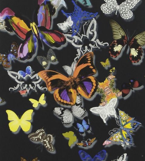 Butterfly Parade Wallpaper by Christian Lacroix Oscuro