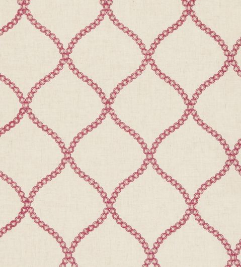 Sawley Fabric by Clarke & Clarke Raspberry