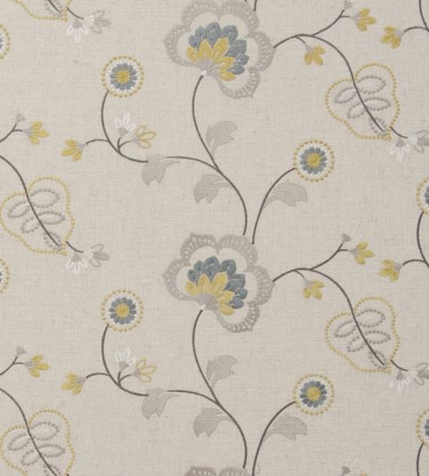 Chatsworth Fabric by Clarke & Clarke Acacia
