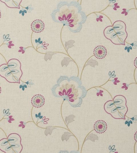 Chatsworth Fabric by Clarke & Clarke Duck Egg