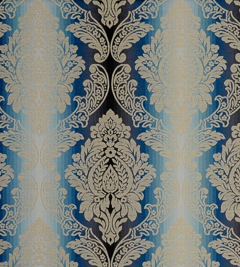 Ornato Fabric by Clarke & Clarke Aqua