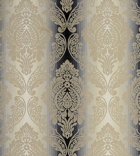 Ornato Fabric by Clarke & Clarke Charcoal