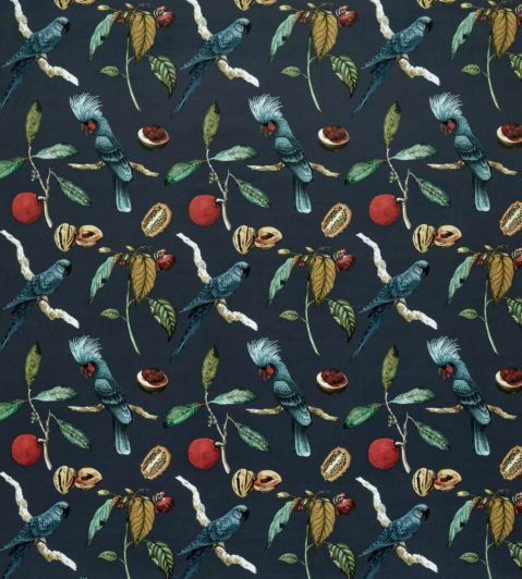 Cockatoo Fabric by Ashley Wilde Ink