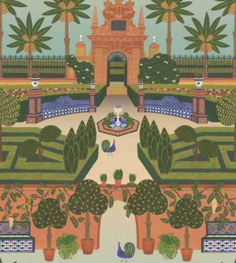 Alcazar Gardens Wallpaper by Cole & Son 7020