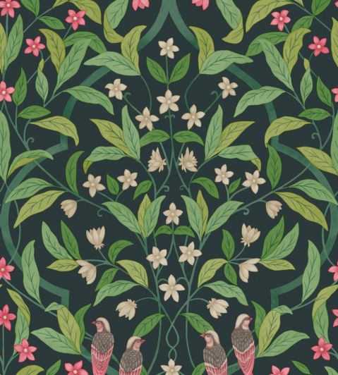 Jasmine And Serin Symphony Wallpaper by Cole & Son 10028