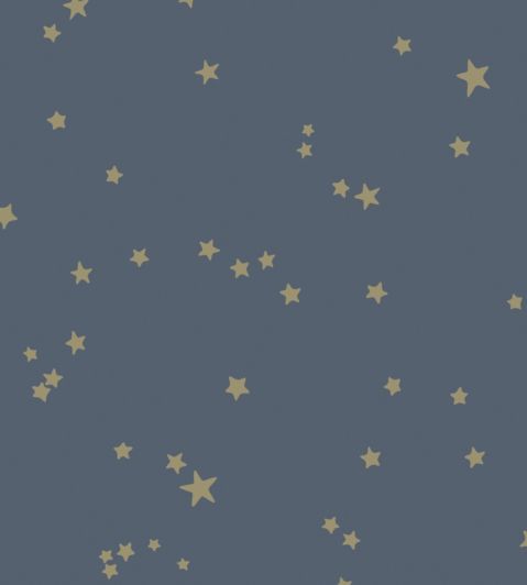 Stars Wallpaper by Cole & Son in Midnight Blue | Jane Clayton