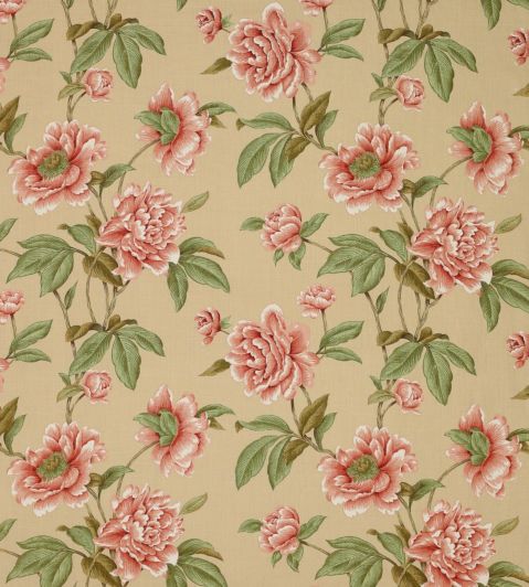 Giselle Fabric by Colefax and Fowler Red/Green