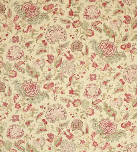 Colmar Fabric by Colefax and Fowler Red/Green