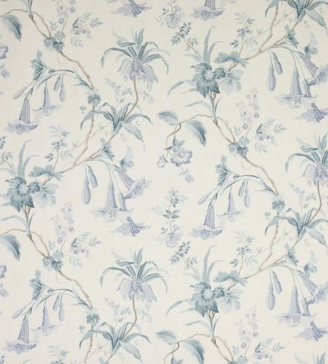 Datura Fabric by Colefax and Fowler Blue