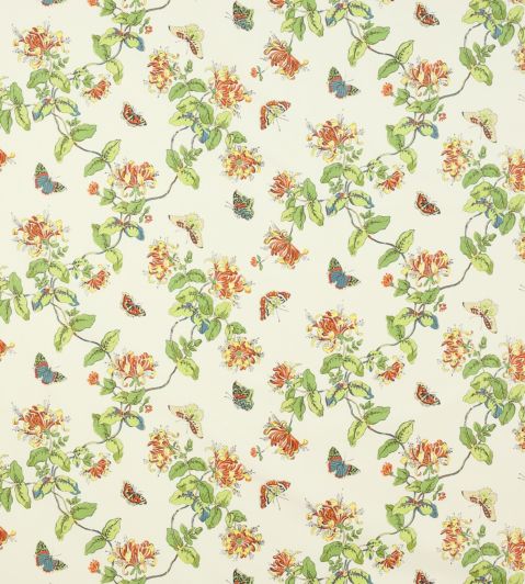 Honeysuckle Fabric by Colefax and Fowler Yellow/Orange