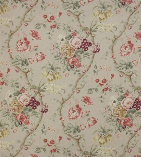 Monmouth Fabric by Colefax And Fowler Red/Green