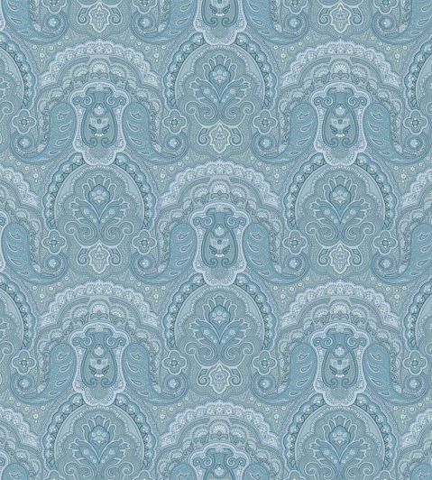 Crayford Paisley Wallpaper by Ralph Lauren Light Blue