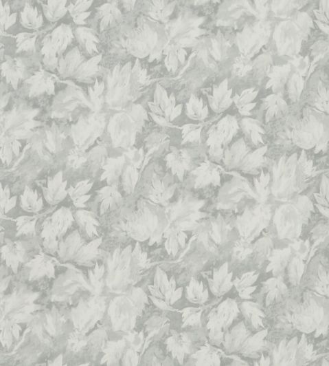 Fresco Leaf Wallpaper by Designers Guild Silver