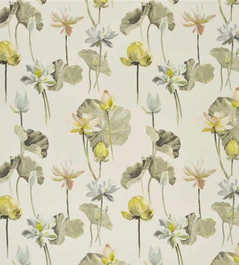 Fleur De Lotus Fabric by Designers Guild Birch