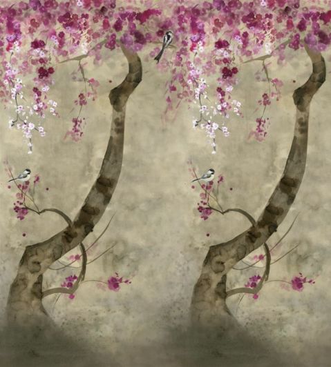 Shinsha Scene 2 Wallpaper by Designers Guild Blossom