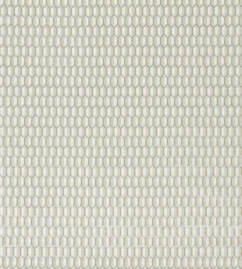 Domino Trellis Fabric by Zoffany Quartz Grey
