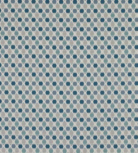 Ellipse Fabric by Jane Churchill Blue