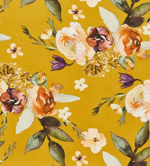 Fleurs Fauves Fabric by Etamine 124