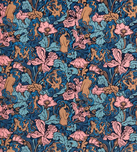 Forbidden Fruit Fabric by Archive Stoned Rose
