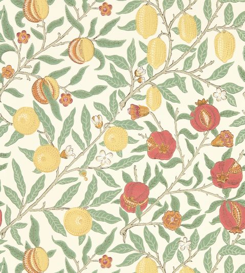 Fruit Wallpaper by Morris & Co Bayleaf / Russet
