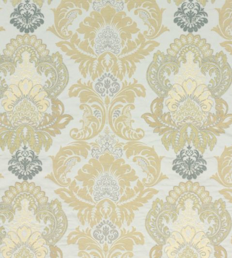 Waterford Damask Fabric by GP & J Baker Bronze/Natural