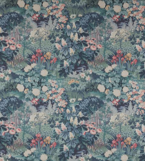 Greenway Fabric by Jane Churchill Blue