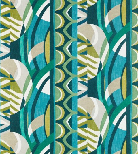 Atelier Fabric by Harlequin Emerald / Zest / Marine