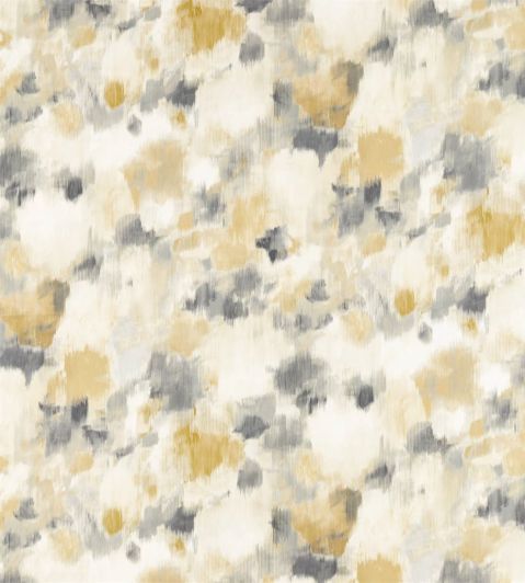Exuberance Fabric by Harlequin Ochre / Charcoal