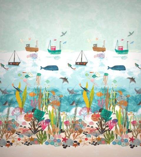 Above and Below Wallpaper by Harlequin Marine Life