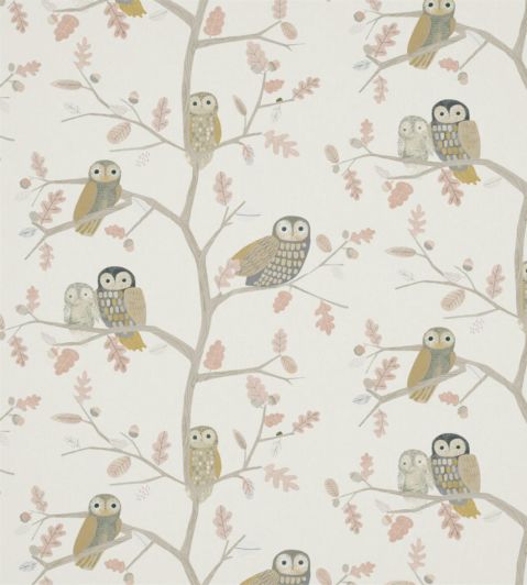 Little Owls Fabric by Harlequin Powder