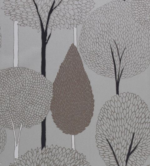 Silhouette Wallpaper by Harlequin Silver/Pearlesant Greys