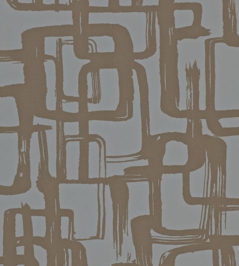 Asuka Wallpaper by Harlequin Bronze/Graphite
