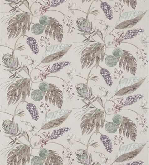 Amborella Fabric by Harlequin Heather/Linen