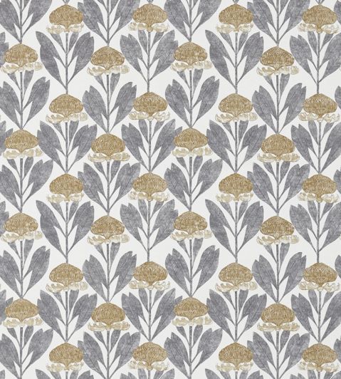 Protea Fabric by Harlequin Almond/Slate
