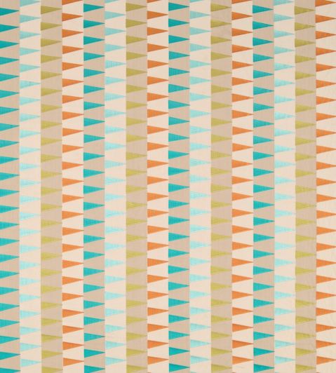 Azul Fabric by Harlequin Emerald/Tangerine/Lime