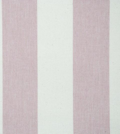 Devon Stripe Fabric by Ian Mankin Pink