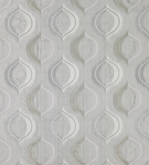 Ciro Fabric by Jane Churchill Silver