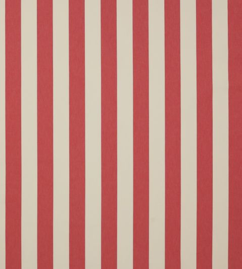 Alda Stripe Fabric by Jane Churchill Red