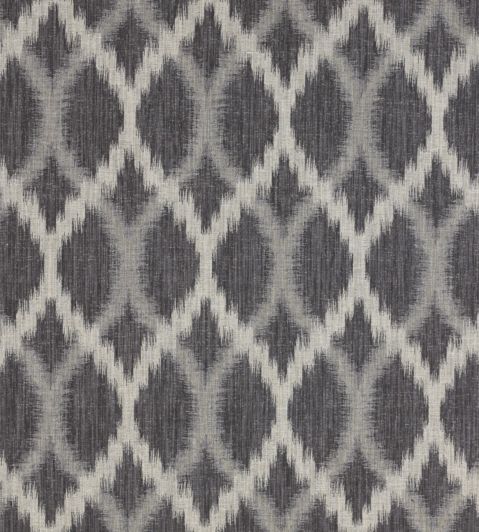 Fontane Fabric by Jane Churchill Charcoal
