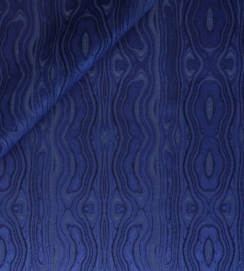 Ebru Fabric by Jim Thompson Cobalt