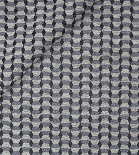 Nasrid Fabric by Jim Thompson Midnight