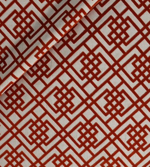 Saracen Fabric by Jim Thompson Burnt Orange