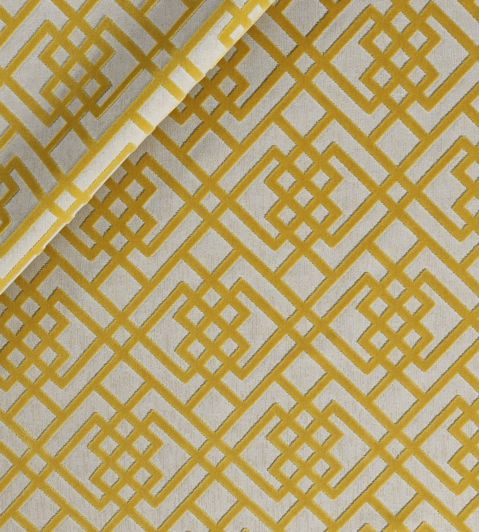 Saracen Fabric by Jim Thompson Lemon Curry